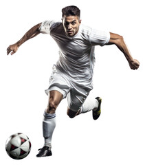 Fototapeta premium PNG Football sports player soccer