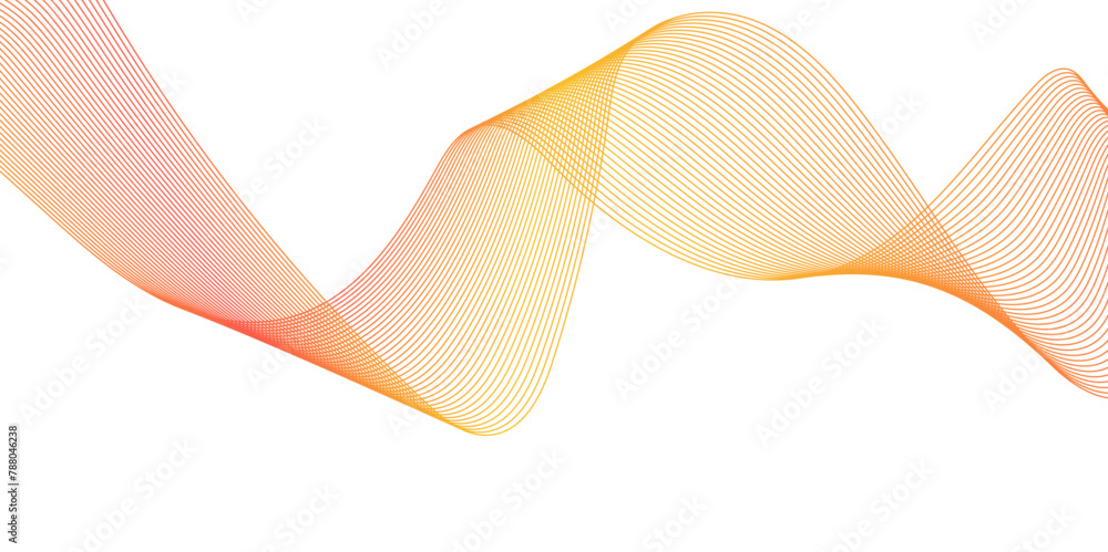 Poster abstract blend wave lines and technology background. background lines wave abstract stripe design. w