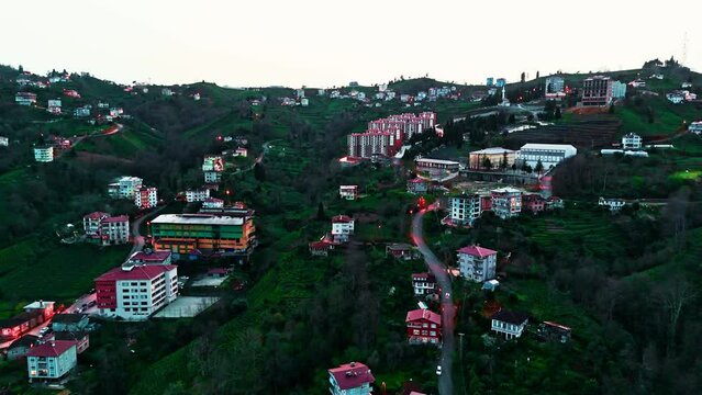 a city with a lot of buildings on it