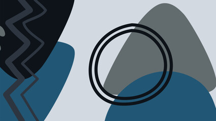 Background with color lines. Different shades and thickness. Abstract pattern. Vector illustration in a flat style