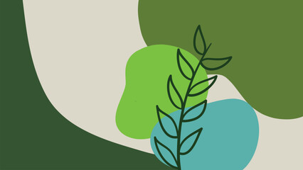 Background with color lines. Different shades and thickness. Abstract pattern. Vector illustration in a flat style