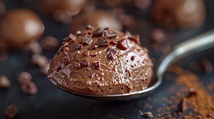 Chocolate mousse delicious gourmet - 788052235