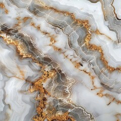 Closeup of marble texture with elegant gold veins