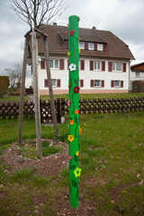 Kunstleitpfosten Neubulacher Vereine und Unternehmen für die Landesgartenschau 2012 in Nagold