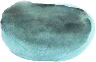 Watercolor abstract spot. Watercolor hand-drawn color brush strokes texture. Watercolor print for textile, wallpaper, wrapping. Watercolor minimalistic shape.