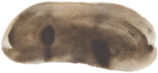 Watercolor abstract spot. Watercolor hand-drawn color brush strokes texture. Watercolor print for textile, wallpaper, wrapping. Watercolor minimalistic shape.