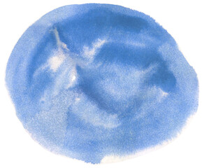 Watercolor abstract spot. Watercolor hand-drawn color brush strokes texture. Watercolor print for textile, wallpaper, wrapping. Watercolor minimalistic shape.