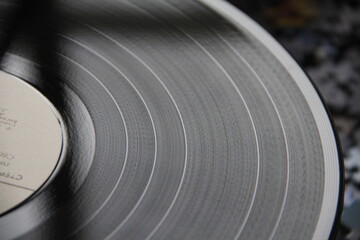 old vinyl disc