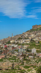 mardin touristic old city general views cross streets day and night photos