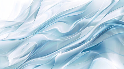 abstract blue background with smooth lines and waves ,Abstract Blue and White Texture Background Design,Silk Abstract Blue Background, Transparent Objects - obrazy, fototapety, plakaty