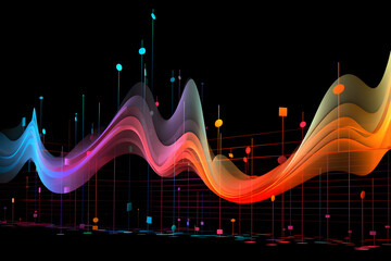 Visual Representation of Hertz (Hz) in Musical Notes - Blend of Sound and Science
