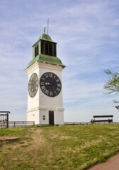 clock tower on the hill
