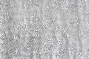 Paper towel pattern and texture close-up. Real background	