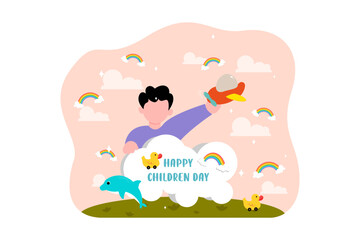 Children Day Illustration