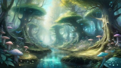 Mystical Forest Beings