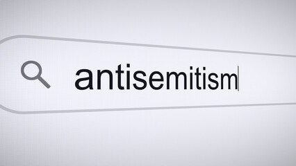 Searching Antisemitism on the Internet, Computer Screen Macro