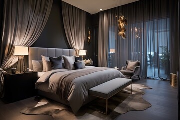 Chic Designs and Plush Bedding: Luxury Boutique Hotel Style for Your Bedroom