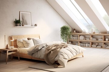 Scandinavian Style: Dreamy Minimalist Bedroom Inspo with Cozy Textures and Light Colors