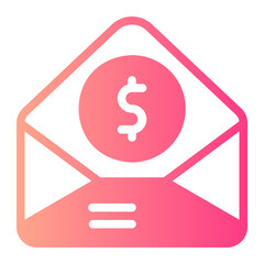subsidy gradient icon