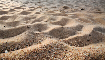 Fototapeta na wymiar Detail Of Beach Sand. Generative AI.