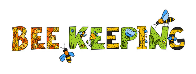Beekeeping practices. Be bee friendly and kind. I