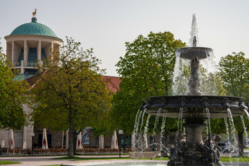 Brunnen in Stuttgart auf dem Schlossplatz