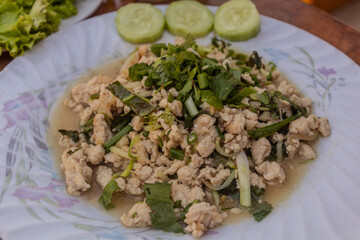 Laap - national dish of Laos