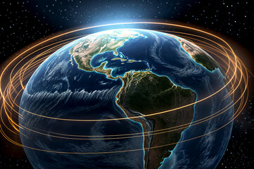  Movement of tectanic plates on planet earth