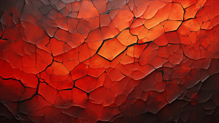 Cracked red Group abstract with Textured rough patters. 