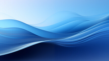 Fototapeta premium Elegant Blue Wavy Background for Professional and Modern Designs