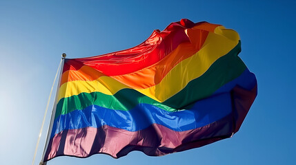 Gay pride flag 