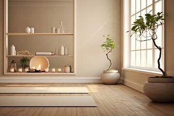 Serene Serenity: Calm Colors for Yoga Room Inspirations