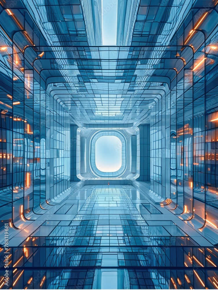 Poster future of investment space. generative ai.