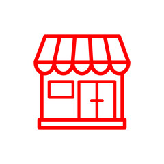 store icon design vector template