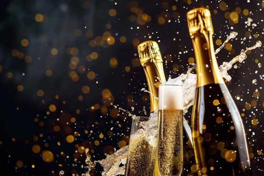 "Cheers to the Celebration: Selecting the Right Champagne and Sparkling Wine for Festive Occasions, Including Tips on Bottle Choices and Toast Moments"