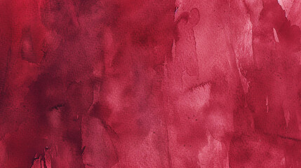 dark red watercolor background, clean Paper texture - obrazy, fototapety, plakaty