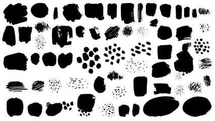 Vector black ink Abstract stains. Watercolor background for textures. Spray paint, monochrome
- 788137628