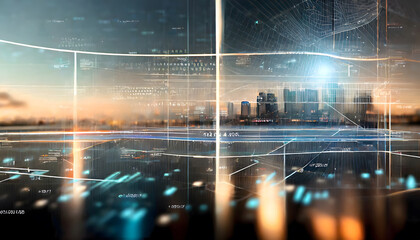 reality overlays digital information onto the physical world, showcasing the blending of vir. Generative AI.