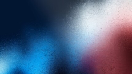 red blue gradient blurred with grain noise effect background, for art product design, social media, trendy,vintage,brochure,banner