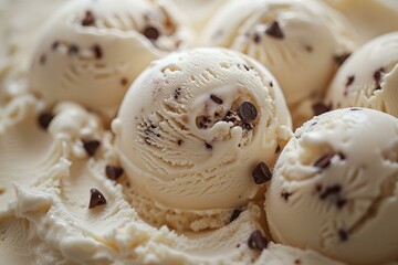Fototapeta na wymiar Ice cream close up