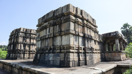 View of Sri Battisa Temple, 11th Century Monument, Built by Naga King Chindak. Barsur, Dantewada,...