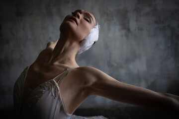 Odette from the ballet to the music of Tchaikovsky "Swan Lake"