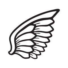 Simple Wing handdrawn