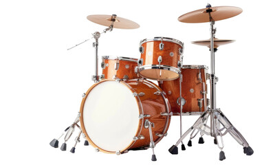 drum kit  isolated on a transparent background. PNG

