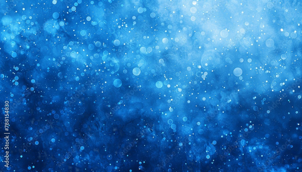 Poster abstract blue light bokeh blur perfect for creating a captivating artistic background design