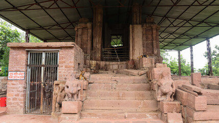 the Ancient Ruin Devrani - Jethani Temple, the 6th Century Ruin Temples, Tala, Chhattisgarh, India.