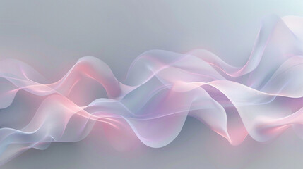 Soft pastels shape tranquil flame waves, creating a peaceful backdrop for digital media.