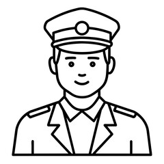 officer vector