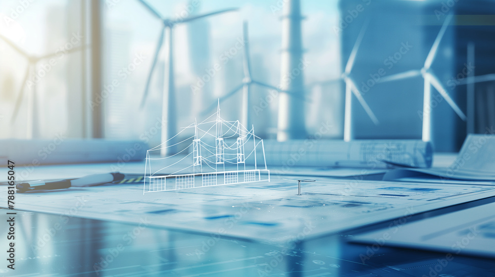 Poster a conceptual blueprint layout for dynamic energy storage policies linked to renewable energy product