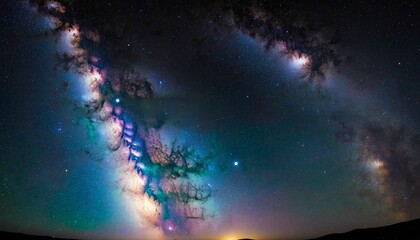 Starry Skies: A Celestial Inspired Art Collection, beautiful dreamy water color wall paper, mystical magical and cosmic sky colors